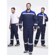 Костюм Легион-1 СОП (ткань Смесовая,210) брюки, темно-синий васильковый, 44-46 170-176