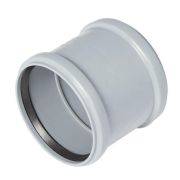 Муфта 110 мм двухраструбная, канализационная