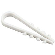 Дюбель-хомут 5х10мм белый (100шт)