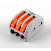 Клемма монтажная 3-проводная, (DIY упаковка 5 шт),