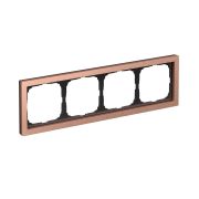 ARTGALLERY PURE 4-постовая РАМКА, МЕТАЛЛ МЕДЬ