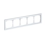ARTGALLERY PURE 5-постовая РАМКА, МАТОВОЕ ОРГАНИЧЕСКОЕ СТЕКЛО БЕЛЫЙ