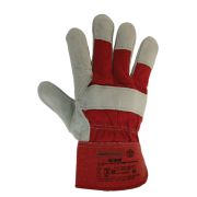 Перчатки спилковые комбинированные на флисовой подкладке ArmProtect SK300. р.11