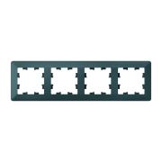 ATLASDESIGN AIR 4-постовая РАМКА, ИЗУМРУД/дымчатый черный