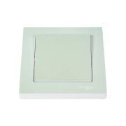 Выключатель одноклавишный ATLASDESIGN схема 1 10АХ в сборе жемчуг