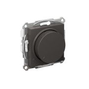 ATLASDESIGN СВЕТОРЕГУЛЯТОР (диммер) повор-нажим, LED, RC, 400Вт, мех., БАЗАЛЬТ