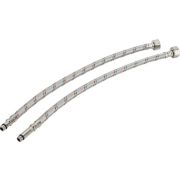 Гибкая подводка для смесителей М10х18+М10х35 1/2 100 см нерж сталь пара