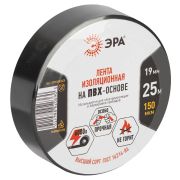 Изолента ET1925BLACK ПВХ 19мм х 25м черная