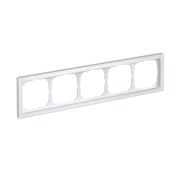 ARTGALLERY PURE 5-постовая РАМКА, ОРГАНИЧЕСКОЕ СТЕКЛО БЕЛЫЙ