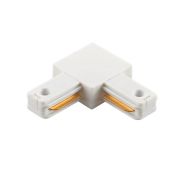 Коннектор белый (пластик) L- обр. PTR P CL-WH
