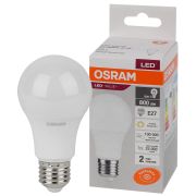 Лампа светодиодная груша LED 10 Вт E27 3000К 800Лм 220 В (замена 75Вт) OSRAM