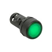 Кнопка зеленая SW2C-10D с подсветкой неон NO IP54