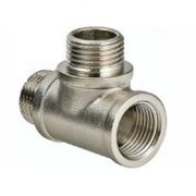 Тройник ВНН 3/4'х3/4'х3/4' переходной, никелированный