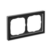 ARTGALLERY PURE 2-постовая РАМКА, ОРГАНИЧЕСКОЕ СТЕКЛО ЧЕРНЫЙ