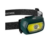 Фонарь налобный аккумуляторный 3Вт+5 Вт COB коллиматорная линза съемн Li-ion 18650 1200mAh Usb typeC