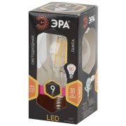Лампа светодиодная декоративная LED 9 Вт 1170Лм 2700К груша, филамент теплый E27 230В F-LED A60-9W-827-E27