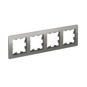 ATLASDESIGN AIR 4-постовая РАМКА, СТАЛЬ/дымчатый черный