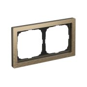 ARTGALLERY PURE 2-постовая РАМКА, МЕТАЛЛ ЛАТУНЬ