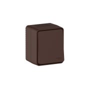 AtlasDesign PROFI IP54 О/У 1-клавишный ВЫКЛЮЧАТЕЛЬ 10 АХ, КОРИЧНЕВЫЙ