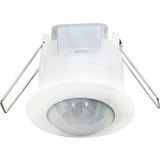 Датчик движения ИК встраиваемый 1200w 360 градусов 6м IP20 белый