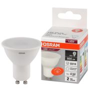 Лампа светодиодная LED 10 Вт GU10 4000К 800Лм спот 220 В (замена 75Вт) OSRAM
