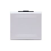 VIVA Выключатель однополюсный 2 модуля белый