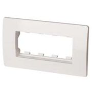 Каркас в сборе с рамкой под 4 модуля VIVA для монтажа ЭУИ в стену