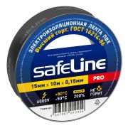 Изолента ПВХ черная 15мм 10м