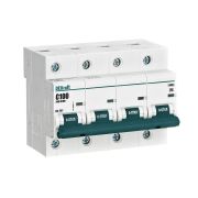 Выключатель автоматический четырехполюсный 100А С ВА-201 10кА
