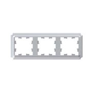 ATLASDESIGN ANTIQUE 3-постовая рамка, универсальная, АЛЮМИНИЙ