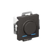 ATLASDESIGN ТЕРМОСТАТ электрон. теплого пола с датчиком, 10A, механизм, БАЗАЛЬТ