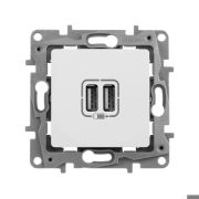 Розетка USB A+A 15Вт белый ETIKA