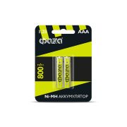 Элемент питания аккумуляторный AAA 800мАч Ni-MH блистер, 2 шт.