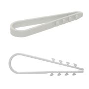 Дюбель-хомут 11-18 для круглого кабеля нейлон (100 шт)