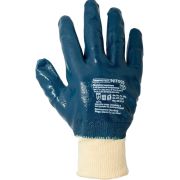 Перчатки защитные на х/б основе с облегченным полным нитриловым покрытием с манжетой ArmProtect NIT005 р.11