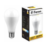 Лампа светодиодная LED 20вт Е27 теплый