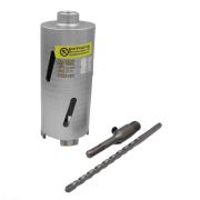 Коронка алмазная по бетону 72х150 мм Hilberg Laser Deep Drill