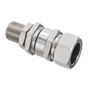 Ввод кабельный КВБУ18 для монтажа бронированным   кабелем с наружным диаметром                      14-18 мм с двойным уплотнением кабеля по наружной и поясной изоляции с любым типом брони