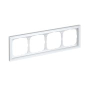 ARTGALLERY PURE 4-постовая РАМКА, МАТОВОЕ ОРГАНИЧЕСКОЕ СТЕКЛО БЕЛЫЙ