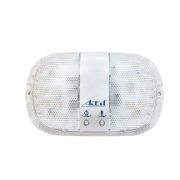 Светильник светодиодный ЖКХ аварийный СА-7008Б-3108Вт 810 лм с оптико-акустическим датчиком 3 режимаработы и БАП на 3 часа Актей семейство  Персей