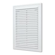 Решетка вентиляционная вытяжная, из ABS пластика 185х255