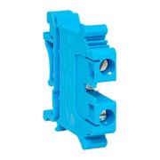 Клемма проходная винтовая UT 6 мм2 синяя EKF