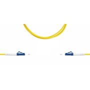 Патч-корд оптический LC/UPC-LC/UPC LSZH OS2 SM9/125 1м