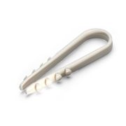 Дюбель-хомут ДХ 5–10 (бел) (100шт)