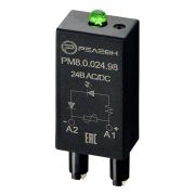 Модуль индикации и защиты, LED + Варистор 24В AC/DC