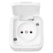 Розетка брызгозащищенная наружная IP54