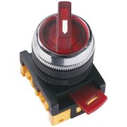 Переключатель ANC-22-2 с фиксацией 2 позиции I-O красная неоновая ручка