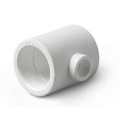 Тройник переходной 40x32x40 полипропиленовый PPR белый