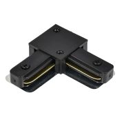 Коннектор угловой черный для шинопровода CAB1007