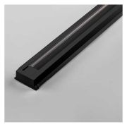 Шинопровод для трековых светильников 3м черный (в наборе токовод заглушка крепление)